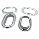 Galvanized Oval Eyelet 42 mm x 23 mm Inner Diameter DT00066VL