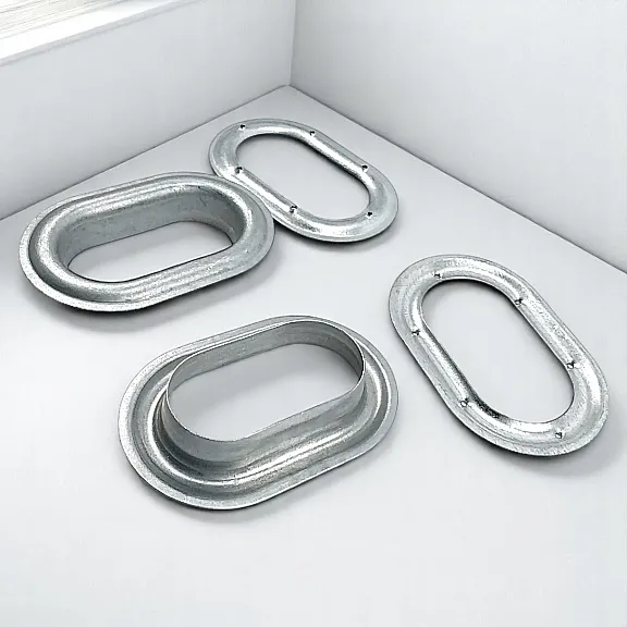 Galvanized Oval Eyelet 42 mm x 23 mm Inner Diameter DT00066VL