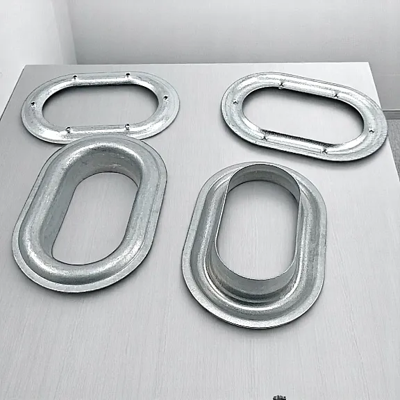 Galvanized Oval Eyelet 42 mm x 23 mm Inner Diameter DT00066VL