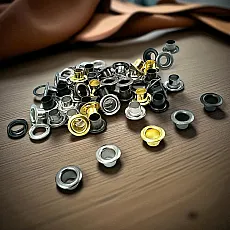 Double Sided Eyelet 3/16" Brass 4,8 mm (500 Pcs/Pack) ERB0003PRC