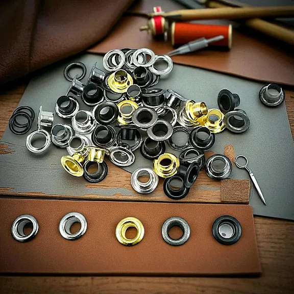 Curved Eyelet 13/64" Brass 5 mm (500 Pcs/Pack) ERB0003PR