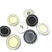 Enamel Footed Button Edges Dotted 22 mm - 36 Length D 0004
