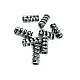 Cord End Metal Spring Design Diameter 4.8 mm B0007 Cord End Metal Spring Design Diameter 4.8 mm B0007