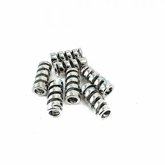 Cord End Metal Spring Design Diameter 4.8 mm B0007 Cord End Metal Spring Design Diameter 4.8 mm B0007