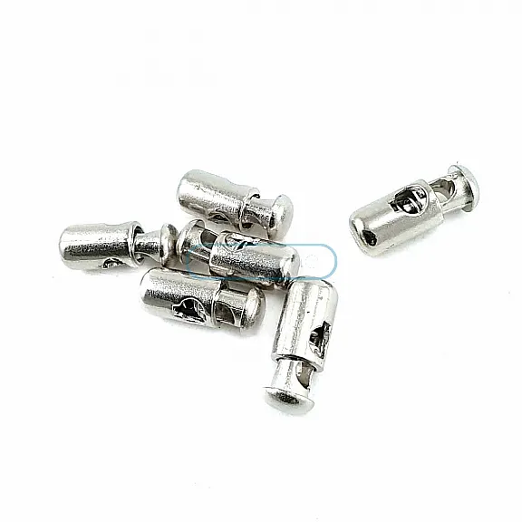 Sade Tasarımlı Metal Stoper 20 mm boylu 6 mm delikli B0014 Sade Tasarımlı Metal Stoper 20 mm boylu 6 mm delikli B0014