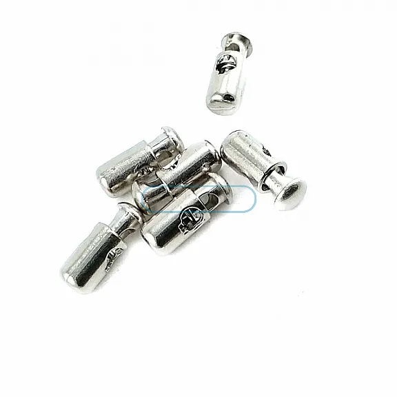Sade Tasarımlı Metal Stoper 20 mm boylu 6 mm delikli B0014 Sade Tasarımlı Metal Stoper 20 mm boylu 6 mm delikli B0014