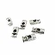 Tek Delikli Desenli  Metal Stoper 19 mm boylu 4 mm delik çaplı  B0023