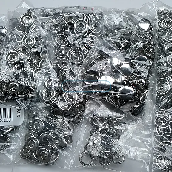 10,5 mm Paslanmaz Kapaklı Klikıt Çıtçıt C0011