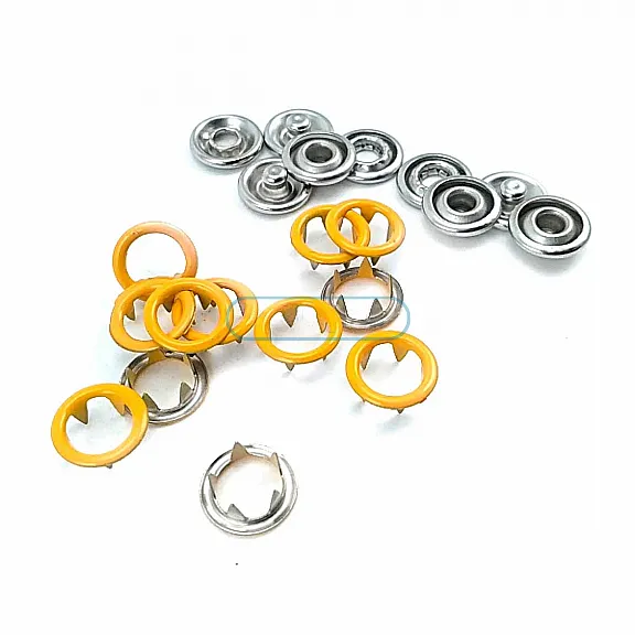 9,5 mm Renkli Delikli Klikıt Çıtçıt C0012