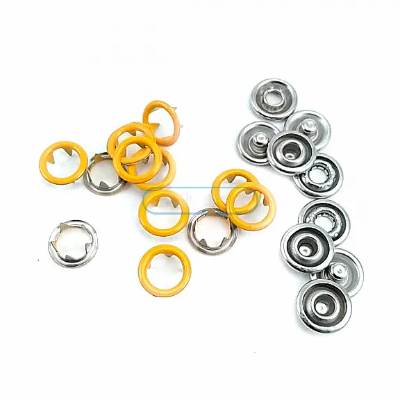 9,5 mm Renkli Delikli Klikıt Çıtçıt C0012
