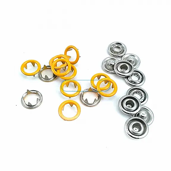9,5 mm Renkli Delikli Klikıt Çıtçıt C0012