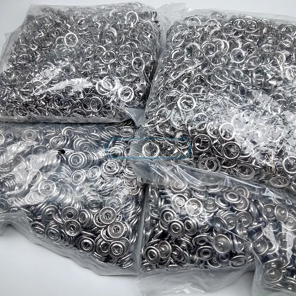 9,5 mm Bebe Çıtçıtı 720 Adet/Paket Delikli Klikıt Çıtçıt Paslanmaz C0013