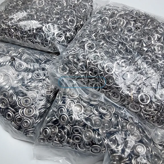 9,5 mm Bebe Çıtçıtı 720 Adet/Paket Delikli Klikıt Çıtçıt Paslanmaz C0013