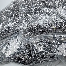 9,5 mm Bebe Çıtçıtı 720 Adet/Paket Delikli Klikıt Çıtçıt Paslanmaz C0013