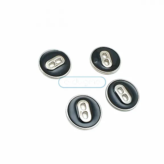 Mineli İki Delikli Sade Düğme 17 mm - 27 Boy D 0021