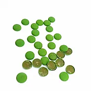 9 mm 14 boy Yeşil Renkli Plastik Yapıştırmalı Rivet (250 Adet / Paket) R0012