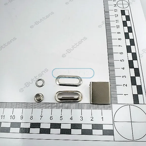 Şapka Tokası 20 mm Metal T0005