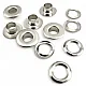 Flat Eyelet Wide 1/4"  Brass 6,2 mm (500 Pcs/Pack) ERDG0004PR