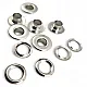 Flat Eyelet Wide 1/4"  Brass 6,2 mm (500 Pcs/Pack) ERDG0004PR