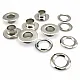 Flat Eyelet Wide 1/4"  Brass 6,2 mm (500 Pcs/Pack) ERDG0004PR