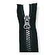 80 cm #5 31,50" Molded Plastic Jacket Zipper Metalized Teeth Open End Separated ZPK0080T5K 80 cm #5 31,50" Molded Plastic Jacket Zipper Metalized Teeth Open End Separated ZPK0080T5K
