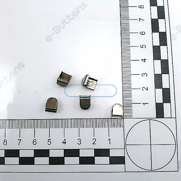 Metal Cord End Clamp 9,5mm x 7mm H00002