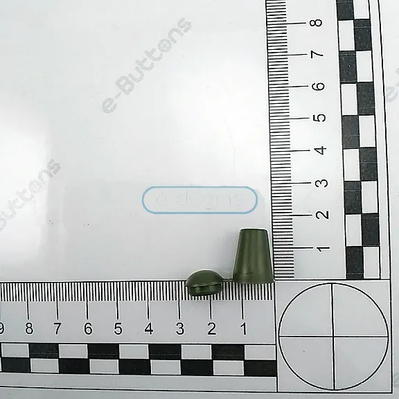Plastic Cap Cord End Bell Model 5.5 mm Cord Entry Pear Model H002522