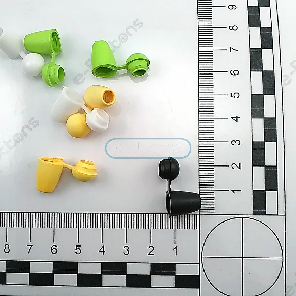 Plastic Cap 5 mm Cord Entry Cord End Bell Model - Pear Model H002810