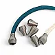 Spring Tie End 5 mm - 0,20" Cord Entry H0090001