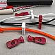 Tek Delikli Plastik Stoper 5 mm Delik Çaplı Üstten Basmalı - Özel Model H002114