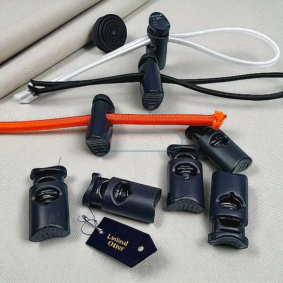 Single Hole Plastic Stopper  7 mm Hole Diameter Top Press -  H003014
