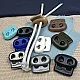 Plastic Stopper 5 mm Hole Diameter Two Hole Top Press H005002