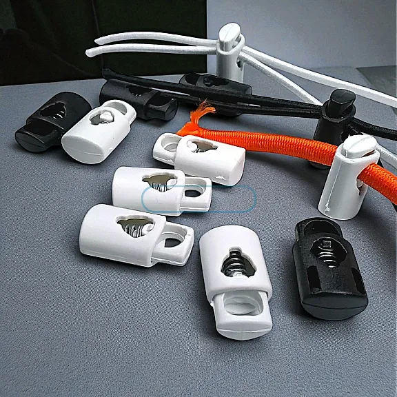 Single Hole Plastic Stopper  7 mm Hole Diameter Top Press - H005026