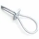 Plastic Stopper Two Hole 6 mm Hole Diameter Mine Stopper - Top Press H005045