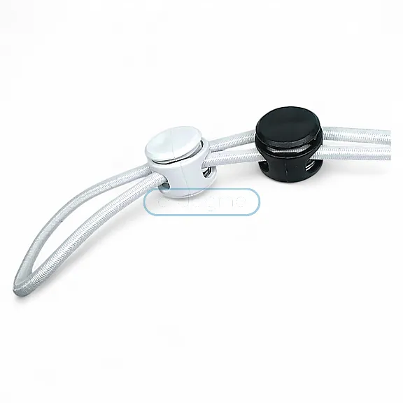 Plastic Stopper Two Hole 6 mm Hole Diameter Mine Stopper - Top Press H005045