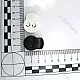 Plastic Stopper Two Hole 6 mm Hole Diameter Top Press - Circile Model Stopper H008023B
