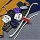 Plastik Stoper İki Delikli 4 mm Delik Çaplı Üstten Basmalı - Ay Model Stoper H005033