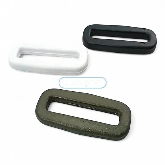 Strap Adjustment Buckle 2.5 cm - 1" Plastic Rectangular Buckle H002820