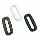 Strap Adjustment Buckle 2.5 cm - 1" Plastic Rectangular Buckle H002820