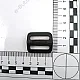 Strap Adjustment Buckle 2.5 cm - 1" Plastic Lightweight Center Curved H002822