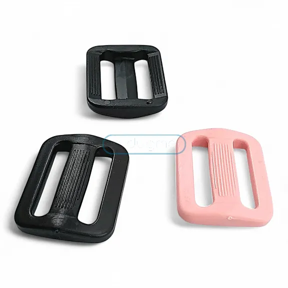 Strap Adjustment Buckle 2.5 cm - 1" Plastic Lightweight Center Curved H002822