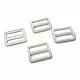 Strap Adjustment Buckle 2 cm - 0,79" Plastic Light Center Curved H002909