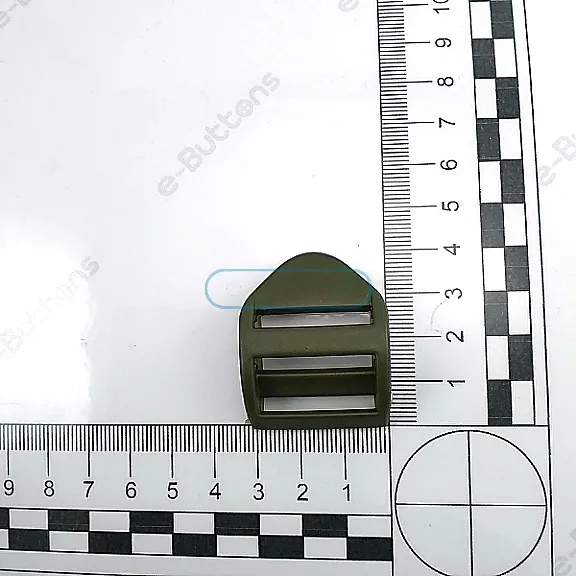 Merdiven Toka - 2,5 cm Çanta Kayış Askı Ayar Tokası Plastik Kambur Model H005504