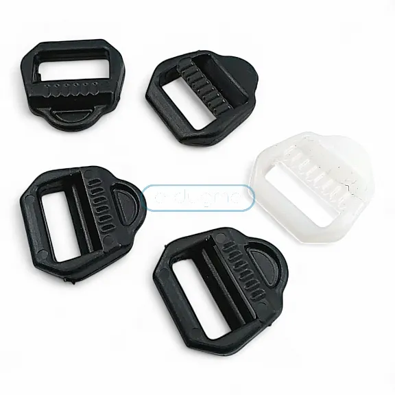Merdiven Toka - 1,5 cm Çanta Kayış Askı Ayar Tokası Plastik H008013