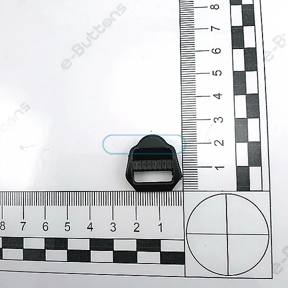Merdiven Toka - 1,5 cm Çanta Kayış Askı Ayar Tokası Plastik H008013