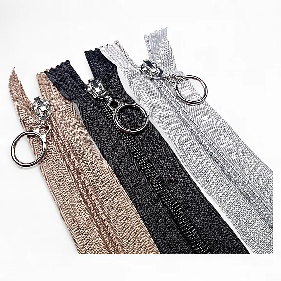 37 cm #5 Nylon Coat Zipper – Open End (Separate) ZPHSN0037T10