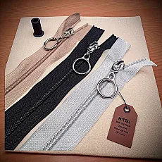 37 cm - 14,50" #5 Nylon Coat Zipper – Open End (Separate) ZPHSN0037T10