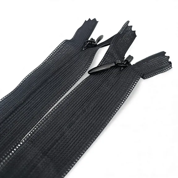 30 cm Closed End (Bottom) Hidden Tulle Zipper ZPHSN0030TUL