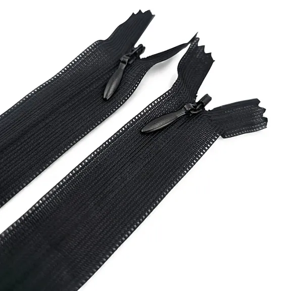 30 cm Closed End (Bottom) Hidden Tulle Zipper ZPHSN0030TUL