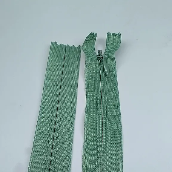35 cm Kapalı Uçlu (Dipli) Gizli Tül Fermuar  ZPHSN0035TUL